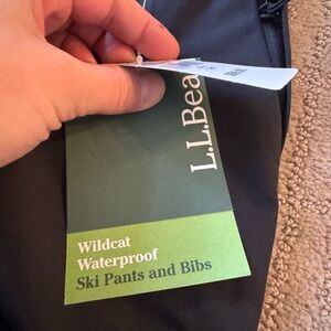 L.L. Bean Wildcat Waterproof kids snow pants Ski Pants and Bibs